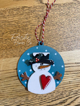 Load image into Gallery viewer, Christmas Ornament Snowman
