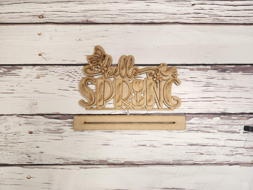 Hello Spring Standing kit