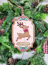 Load image into Gallery viewer, Christmas Ornaments Santa magic key set of 4 diy kit

