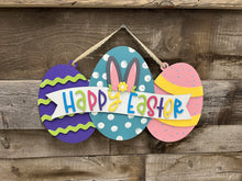 Load image into Gallery viewer, Easter Egg Welcome doorhanger
