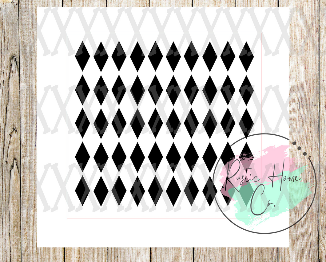 Diamond stencil