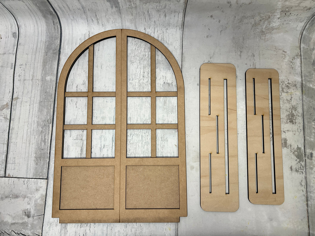 Interchangable Trio window stand shelf sitter diy kit