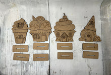 Load image into Gallery viewer, Ice cream houses DIY craft Kit
