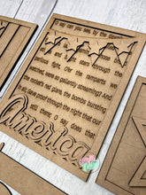 Load image into Gallery viewer, 4th of July sign Trio

