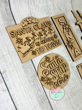 Load image into Gallery viewer, Christmas santa coming to town Tier Tray diy Kit
