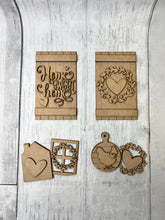 Load image into Gallery viewer, Cottage Cabinet / inserts DIY kit
