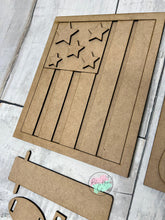 Load image into Gallery viewer, 4th of July sign Trio
