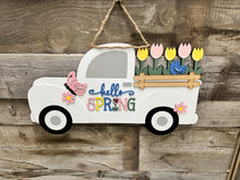 Load image into Gallery viewer, spring truck Doorhanger
