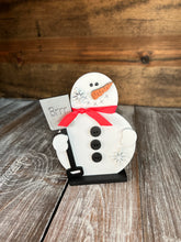 Load image into Gallery viewer, Winter Standing Snowman Trio
