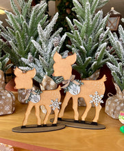 Load image into Gallery viewer, Reindeer-set of 2 Christmas
