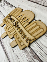 Load image into Gallery viewer, Sweet Summertime popsicle Welcome door-hanger
