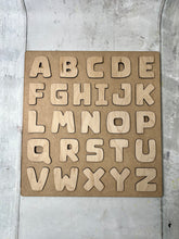 Load image into Gallery viewer, Alphabet puzzle DIY kids craft
