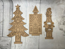 Load image into Gallery viewer, Interchangable Trio window stand shelf sitter diy kit
