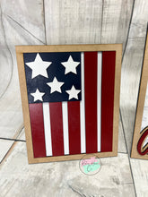 Load image into Gallery viewer, 4th of July sign Trio
