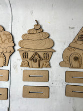 Load image into Gallery viewer, Ice cream houses DIY craft Kit
