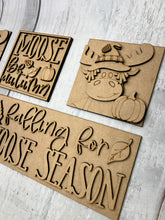 Load image into Gallery viewer, Fall moose Tier Tray Kit
