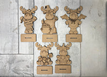 Load image into Gallery viewer, Halloween moose standing Tier Tray diy Kit

