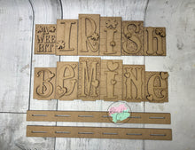 Load image into Gallery viewer, Valentine/St Patrick’s Standing reversible diy kit
