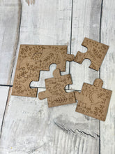 Load image into Gallery viewer, Dinosaur puzzle 2 DIY Paint by Line kids craft
