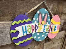 Load image into Gallery viewer, Easter Egg Welcome doorhanger
