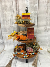 Load image into Gallery viewer, Fall wagon cart Tier Tray Kit
