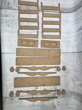 Load image into Gallery viewer, Cottage Cabinet / inserts DIY kit
