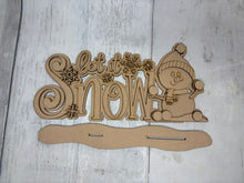 Load image into Gallery viewer, Let it snow shelf sitter diy kit
