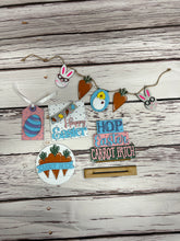 Load image into Gallery viewer, Easter carrot patch Bunny Tier Tray Kit
