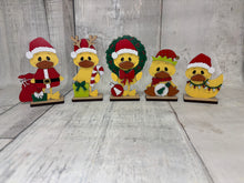 Load image into Gallery viewer, Christmas ducks standing Tier Tray diy Kit
