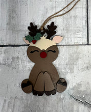 Load image into Gallery viewer, Christmas Ornament cute reindeer
