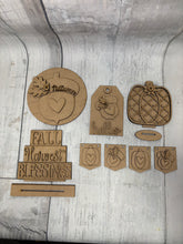 Load image into Gallery viewer, Fall harvest blessings pumpkin Tier Tray Kit
