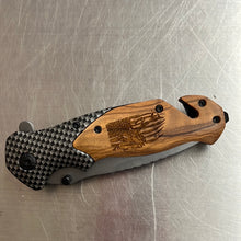 Load image into Gallery viewer, Laser engraved knives-multiple designs
