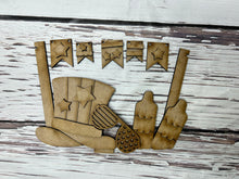 Load image into Gallery viewer, Interchangeable Kits for the Seasonal Basket, wagon, wheelbarrow,porch sign, or doorhanger
