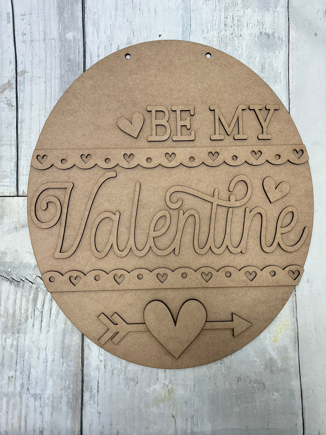 Valentine Doorhanger Round