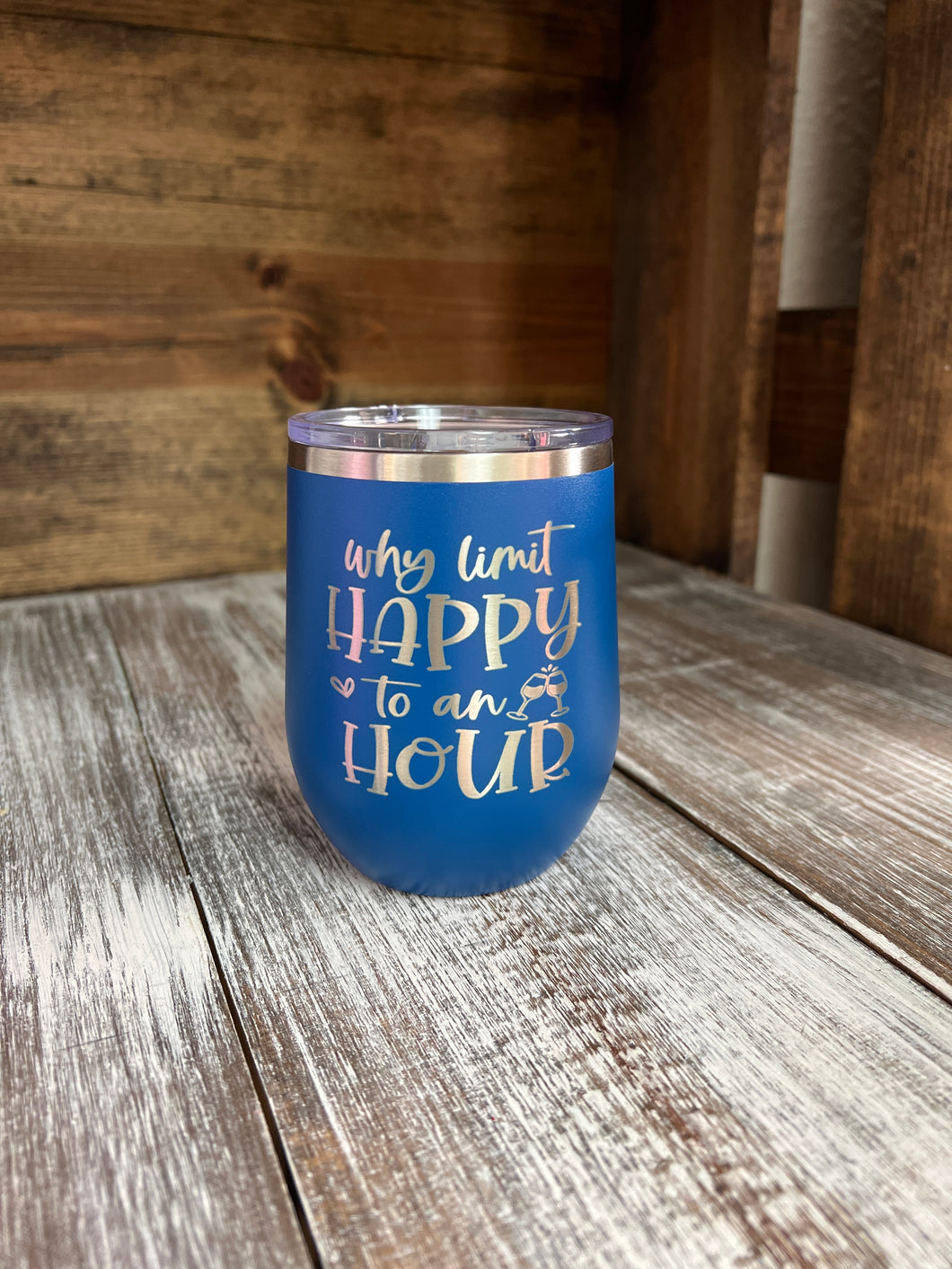 Wine Tumbler-Happy Hour