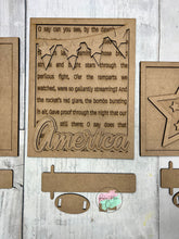 Load image into Gallery viewer, 4th of July sign Trio
