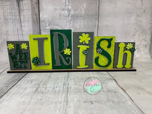 Load image into Gallery viewer, Valentine/St Patrick’s Standing reversible diy kit
