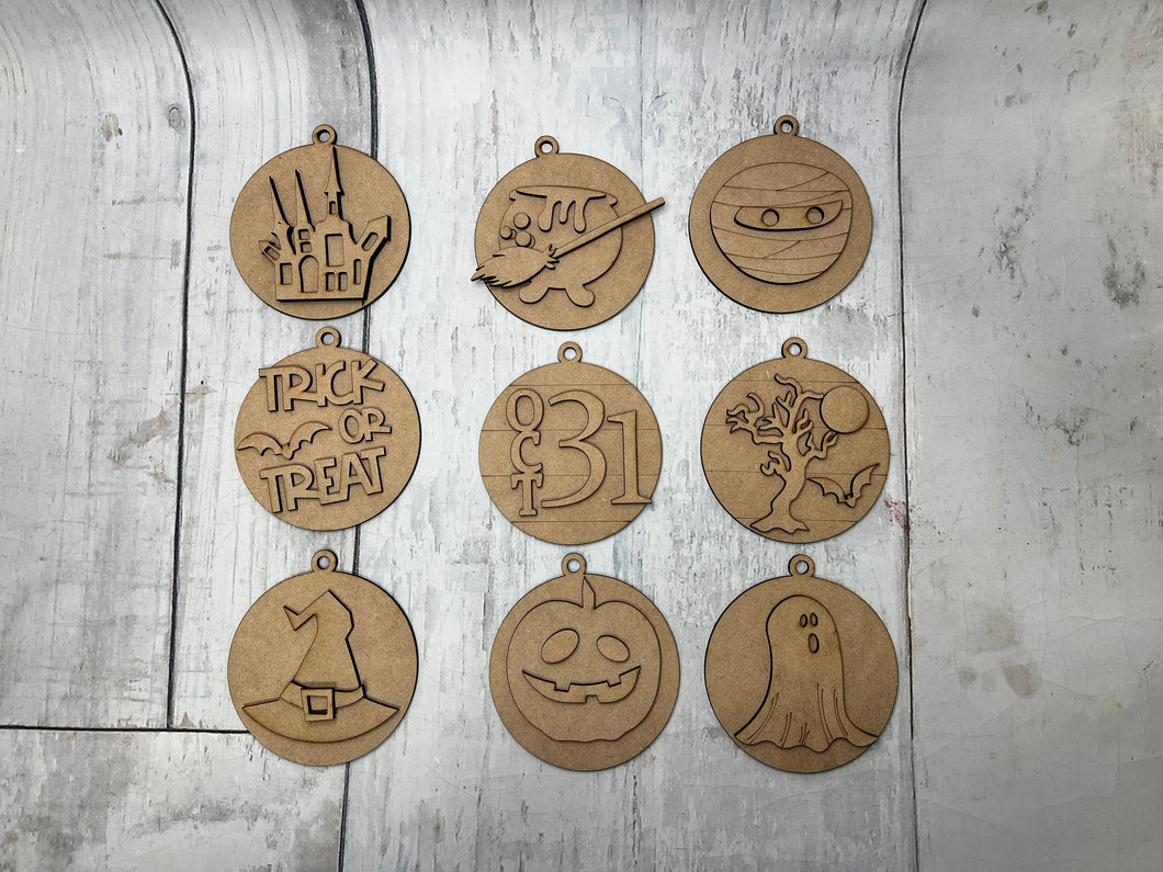Halloween ornaments diy craft kit