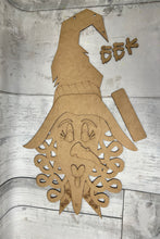 Load image into Gallery viewer, Halloween witch face Doorhanger
