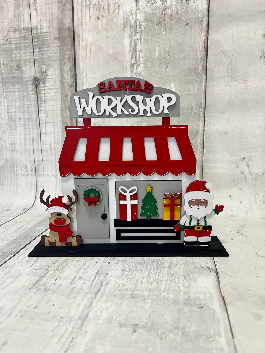 Christmas Shop craft sign diy kit