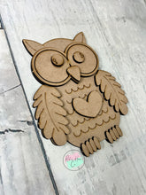 Load image into Gallery viewer, Valentine Owl pop out DIY craft sign kit kids craft
