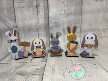 Load image into Gallery viewer, Easter bunny standing Tier Tray Kit
