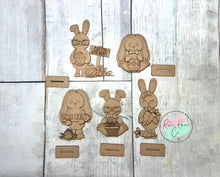 Load image into Gallery viewer, Easter bunny standing Tier Tray Kit
