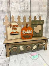 Load image into Gallery viewer, Fall Thanksgiving Interchangable Kit for benches
