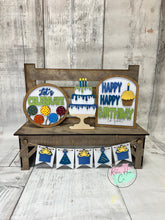 Load image into Gallery viewer, Birthday Interchangable Kit for benches
