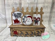 Load image into Gallery viewer, Christmas santa sleigh Interchangable Kit for benches
