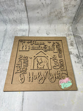 Load image into Gallery viewer, Christmas Nativity Word Art sign kit
