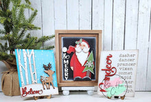 Load image into Gallery viewer, Christmas Reindeer sign Trio
