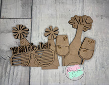 Load image into Gallery viewer, Interchangeable Kits for the Seasonal Basket, wagon, wheelbarrow,porch sign, or doorhanger
