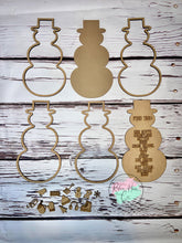 Load image into Gallery viewer, Snowman shaker
